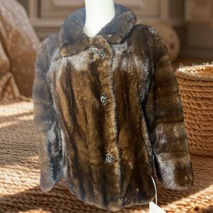 Gerhardt Furs Kansas City Dark Ranch Mink Fur Coat Stroller
Monogram RKR M/L VTG